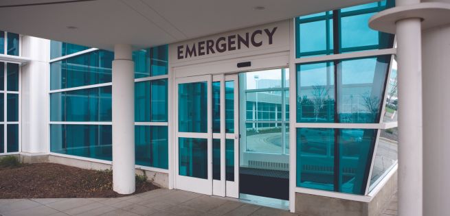 automatic door for hospitals