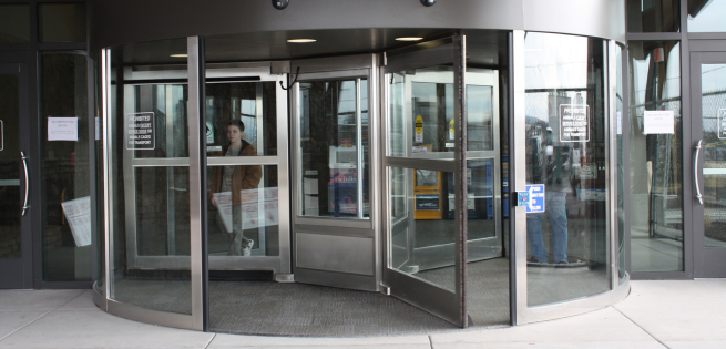 revolving door