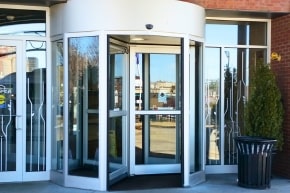 Automatic Revolving Door